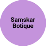 Business logo of Samskar boutique