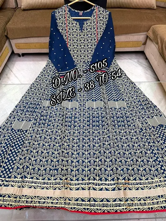Gown uploaded by Taha fashion from surat on 5/9/2023