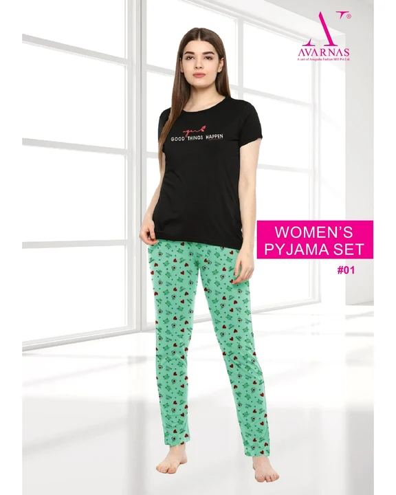 Women's Pyjama Set Brand:Avarnas  uploaded by Avarnas :70109-86098  on 5/9/2023