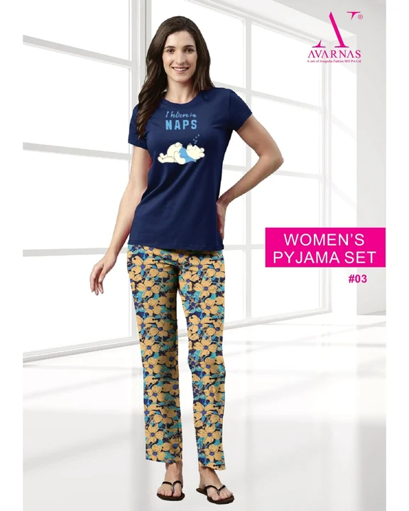 Women's Pyjama Set Brand:Avarnas  uploaded by Avarnas :70109-86098  on 5/9/2023