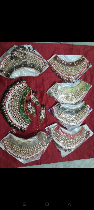 Jewellery set  uploaded by Mahakaal Fashion Store 👗🥻 on 5/9/2023
