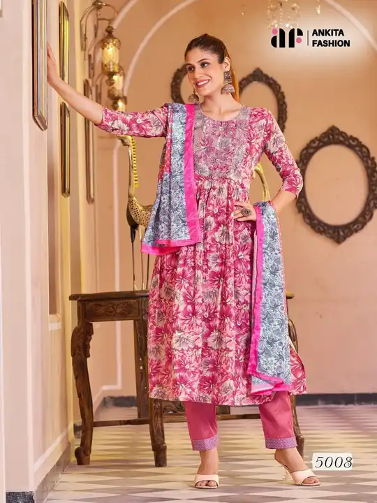 Nayra cut kurti uploaded by Taha fashion online store on 5/9/2023