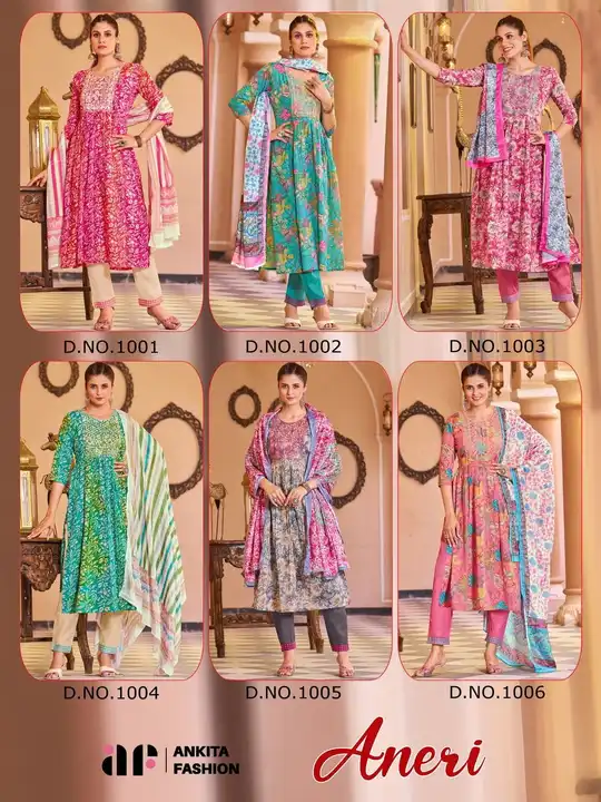 Nayra cut kurti uploaded by Taha fashion online store on 5/9/2023