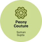 Business logo of Peony couture by suman gupta