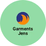 Business logo of Garments jens