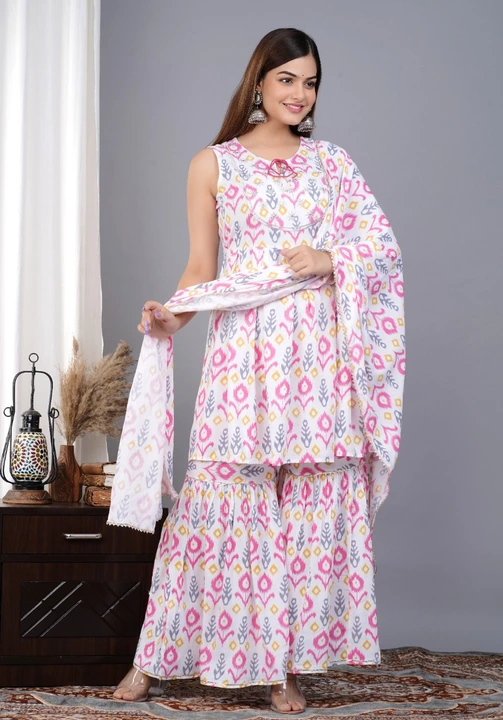 Cotton kurti uploaded by Pink City Fashion Hub on 5/9/2023
