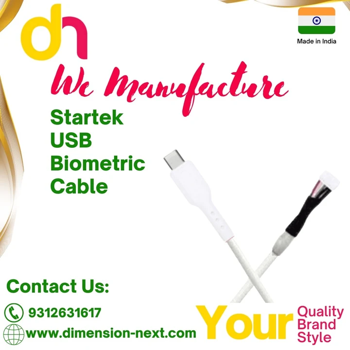 Post image Your Quality
Your Brand
Your Style
We Manufacture...!!!
Build Your own Brand

For Inquiries
Call and Whatsapp on - 9312631617
visit: www.dimension-next.com


#techcommerce #champion #oem #odm #usb #startek #biometric #powercable #usbdatacable #manufacture #mobileaccessories #datacable #cable #data #madeinindia #products #Brand #quality #style #manufacturer #mobile #tech #technology #smart #fashion