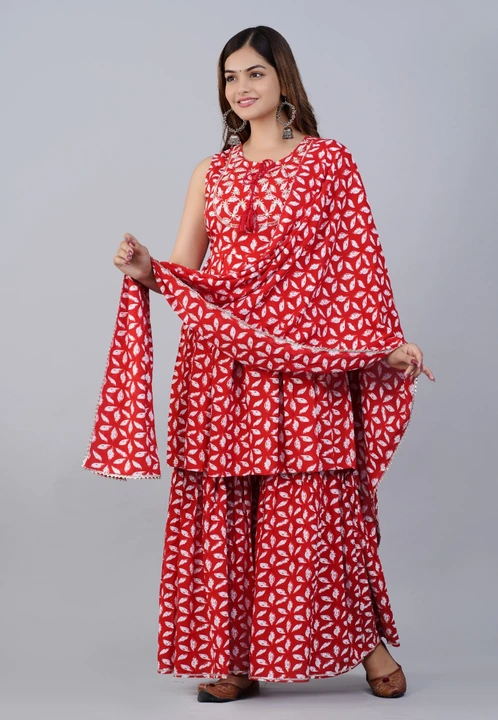 Ladies cotton kurti uploaded by Pink City Fashion Hub on 5/9/2023