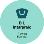 Business logo of B l intarpraic