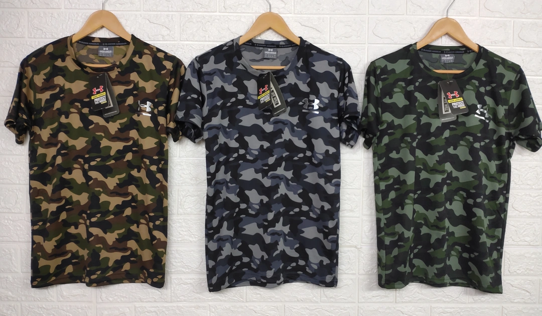 Camo Military Dryfit Lycra T-shirts  uploaded by G_star on 5/9/2023