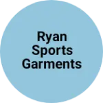 Business logo of Ryan sports garments