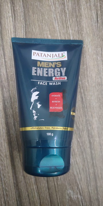 Patanjali Men's Energy Face wash 100g uploaded by Usha Industries on 5/30/2024