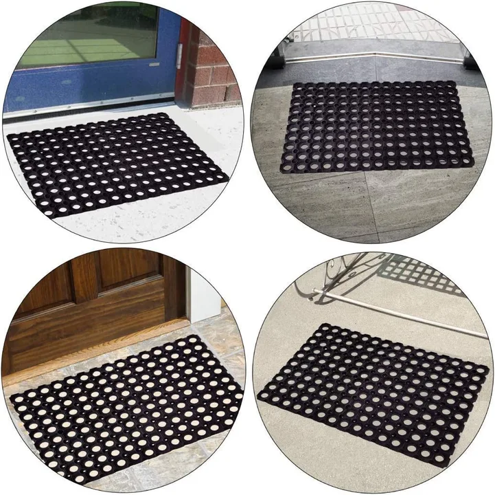  Rubber Hollow Outdoor Doormat,Size=16x24 Inch,Color Black,Office Footmat

 uploaded by Universalsale on 5/9/2023