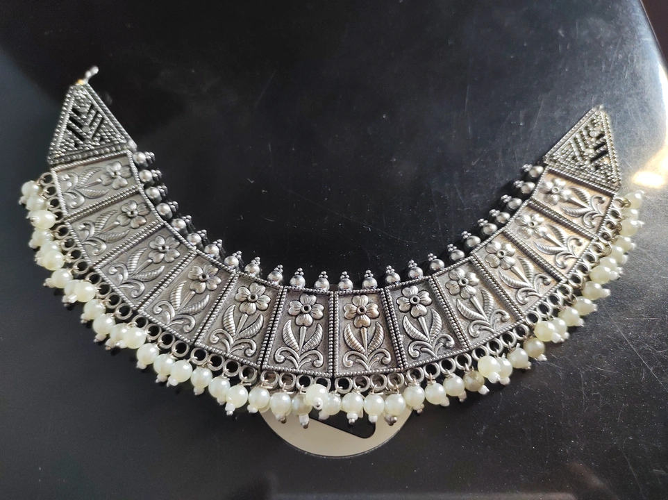 Beautiful oxidised Necklace  uploaded by DevShree on 5/30/2024