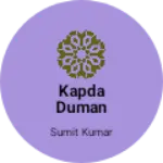 Business logo of Kapda duman