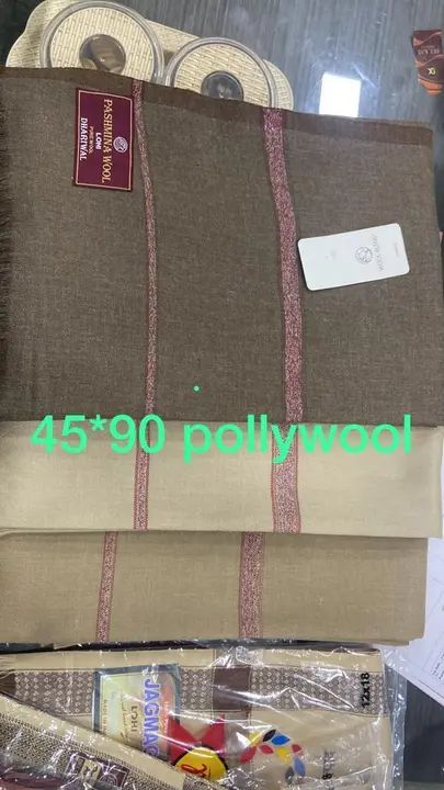 Woollen pattu uploaded by Kay dee kay textiles pvt ltd on 5/30/2024