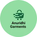 Business logo of Anuridhi garments