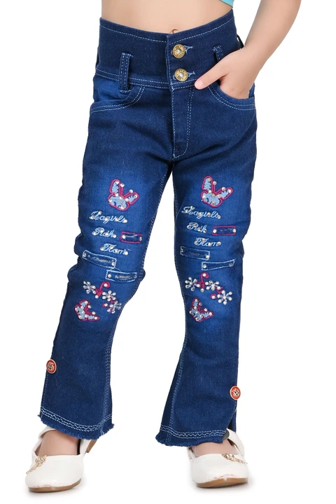 Kids jeans for girls uploaded by MARUF DRESSES on 5/9/2023