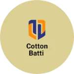 Business logo of Cotton batti