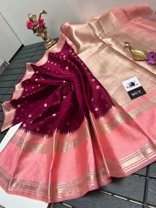 Banarasi warm silk saree  uploaded by GA Fabrics on 5/9/2023