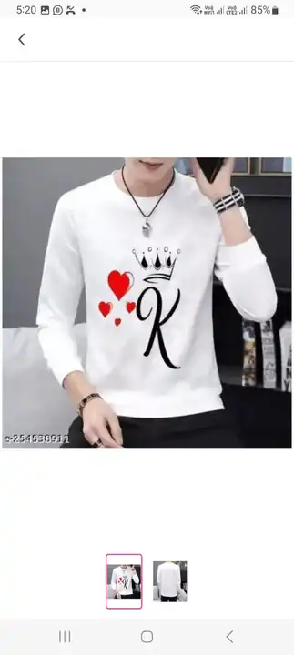LS POLY KING  k TSHIRT  uploaded by Aayan fashion on 5/9/2023