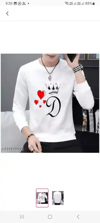 LS poly KING k tshirts  uploaded by Aayan fashion on 5/9/2023