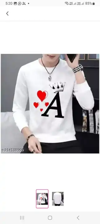 LS poly KING A Tshirts  uploaded by Aayan fashion on 6/2/2024