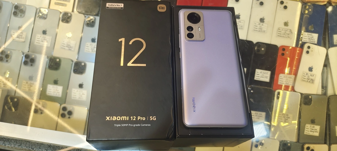Xiomi 12pro 12/256 purple fullkit withbill indian 18/12/23 warranty till uploaded by Anas trading co on 5/9/2023