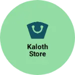 Business logo of Kaloth store