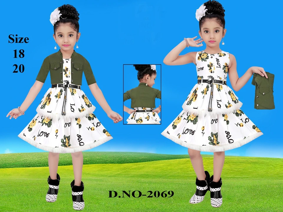 Girl set frock ... uploaded by Rr fashion on 5/9/2023