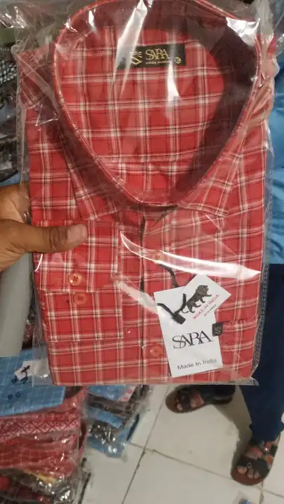 Cotton formal shirt  uploaded by Only courier charges advance  on 5/9/2023
