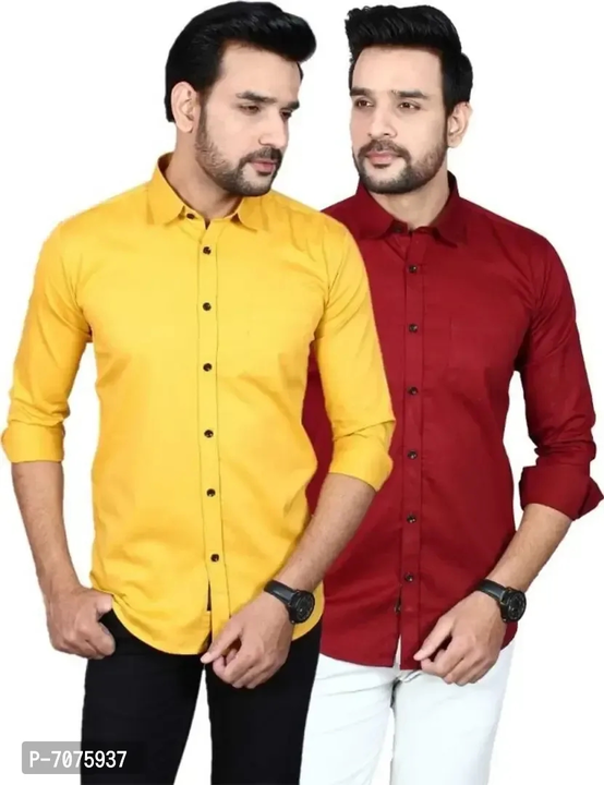 Men Shirt set of 2 uploaded by Aditya Mart on 5/31/2024