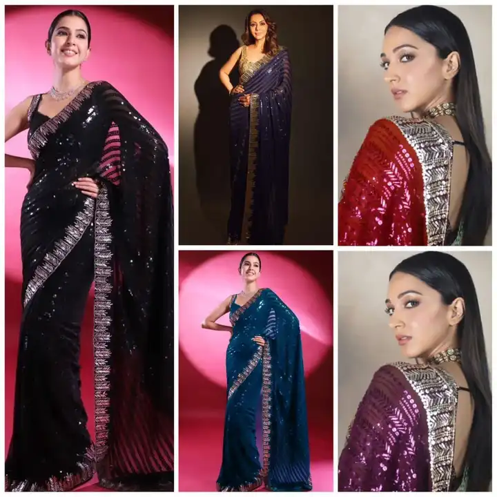 Sequence saree uploaded by GS Traders on 5/9/2023