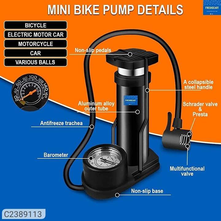 Bike pump uploaded by Smithan Collections  on 5/9/2023