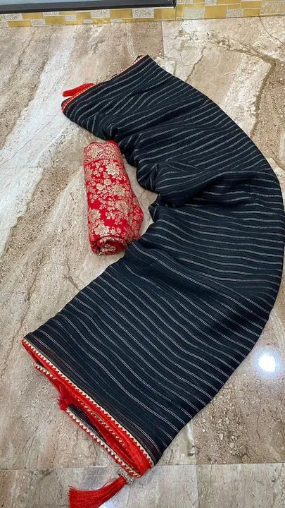 Today sale price 
🌿new lounching 🌿
Party wear super design 

👌👌👌👌👌👌👌👌👌
Best quality fabri uploaded by Gotapatti manufacturer on 5/9/2023