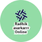 Business logo of Radhikasarkarrr online mobile