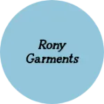 Business logo of Rony garments