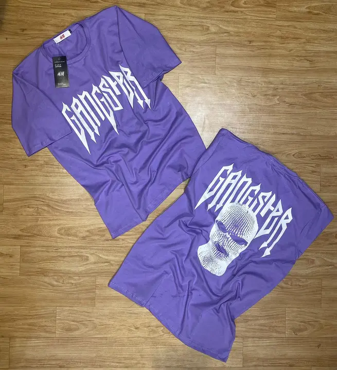 GANGSTER 
H & M 
STORE ARTICLE 
SIZE M TO XXL 
STUFF COTTON LYCRA 
ONLY AT 235 Rs 🤟🏻🤟🏻 uploaded by Ak traders on 5/10/2023
