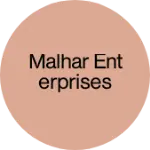 Business logo of Malhar enterprises