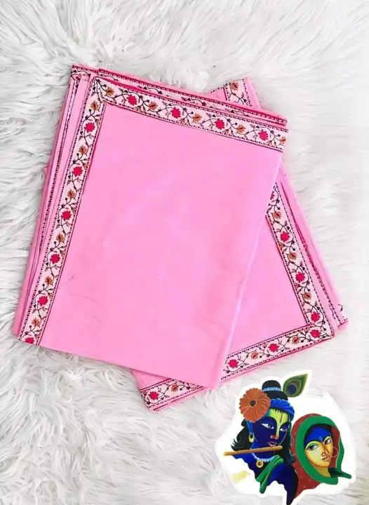 PEINTED BOARDER COTTON SINGLE BED BEDSHEET 60X100 INCHE.S uploaded by ONLINE VONLINE on 5/10/2023