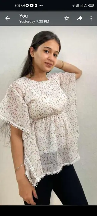 Trendy tops uploaded by Shaheen fashion point on 5/10/2023