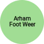Business logo of Arham foot weer