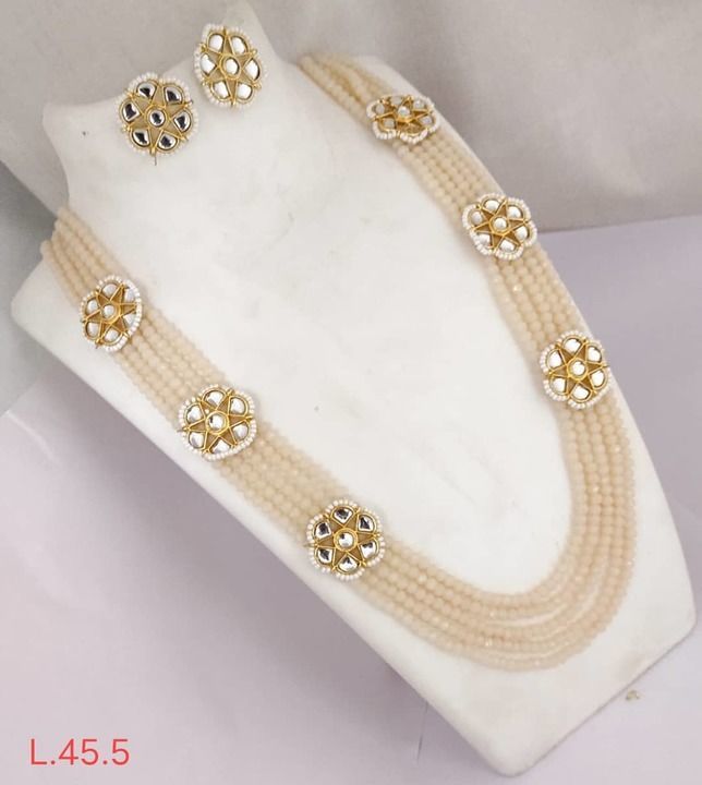High QUALITY Crystal and Kundan Long Jewellery  uploaded by RADHA RANI COLLECTION on 3/9/2021