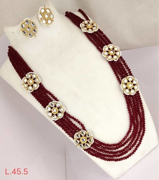 High QUALITY Crystal and Kundan Long Jewellery  uploaded by RADHA RANI COLLECTION on 3/9/2021