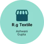 Business logo of R.g textile