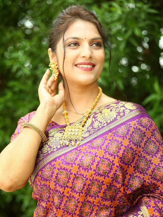 Bandhni art silk saree  uploaded by SAURYA LIFE STYLE on 5/10/2023
