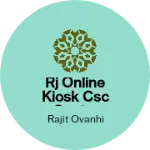 Business logo of Rj online kiosk csc center mobile repair