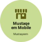 Business logo of Mustaqeem mobile point