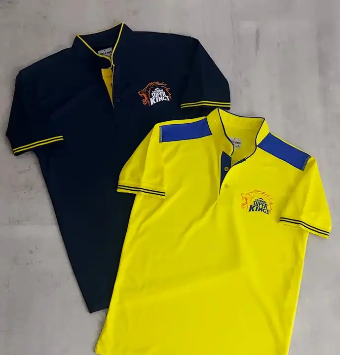 Ipl collar tshirt uploaded by Jehovah sports wholesale on 5/10/2023