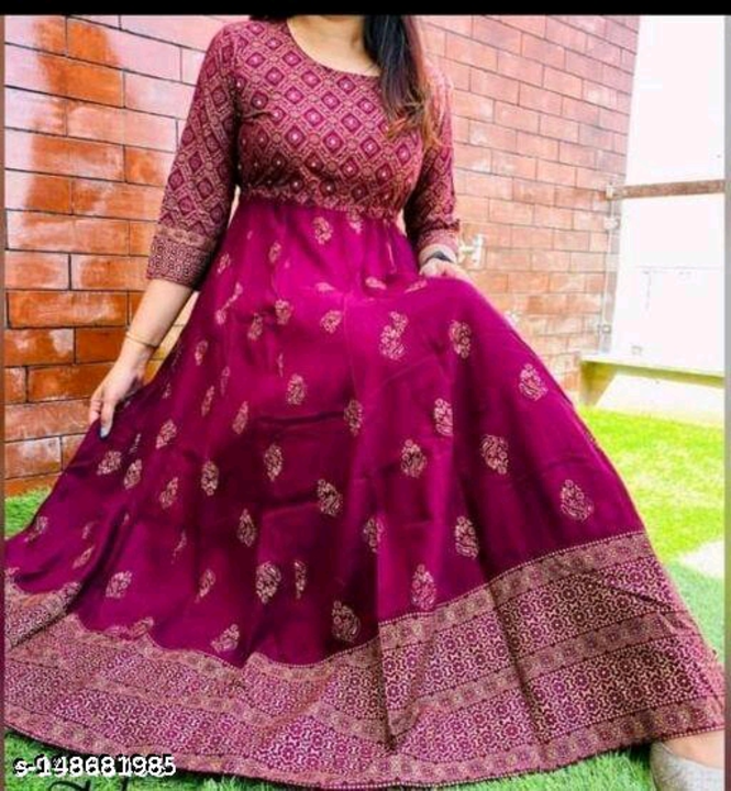 A.F.ANARKALI GOWN PINK
Name: A.F.ANARKALI GOWN PINK
Fabric: Rayon
Sleeve Length: Three-Quarter Sleev uploaded by business on 5/10/2023